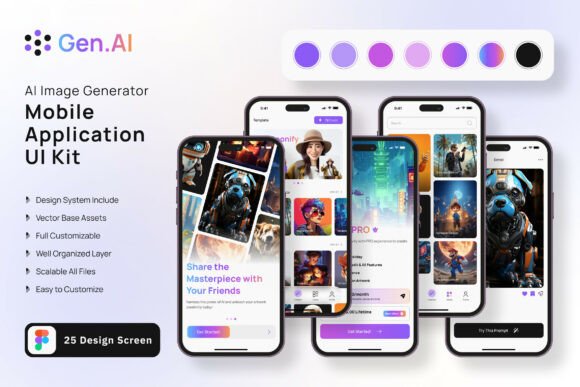 Accelerate Your Creative Vision with a Mobile UI Kit