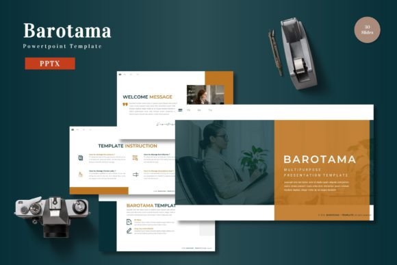 Barotama: The PowerPoint Template for Polished, Professional Slides