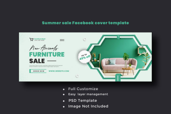 Designing a High-Impact Furniture Sale Facebook Cover