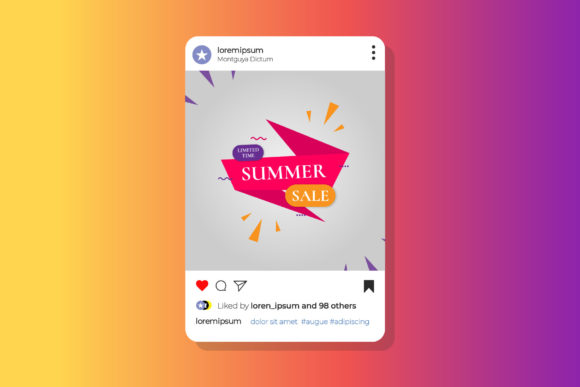 Flash Summer Sale Tag Banner Template: Your Go-To for Quick Promotions