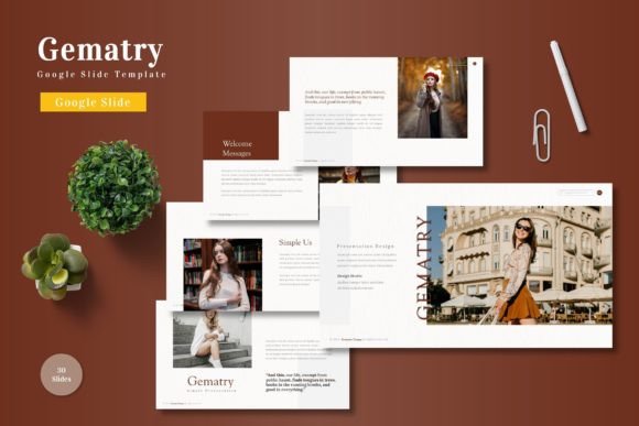 Gematry: Transform Your Google Slides with This Template