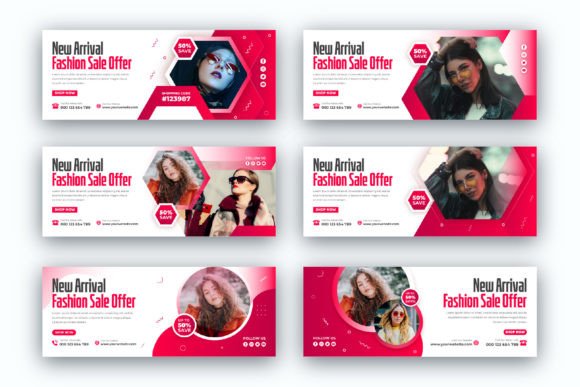Instantly Elevate Your Brand with This New Arrival Fashion Sale Facebook Cover
