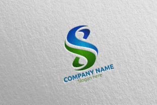 Letter S Logo Design 54: A Modern Vector Template for Finance