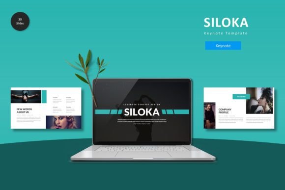 Siloka Keynote Template: A Visual Toolkit for Polished Presentations