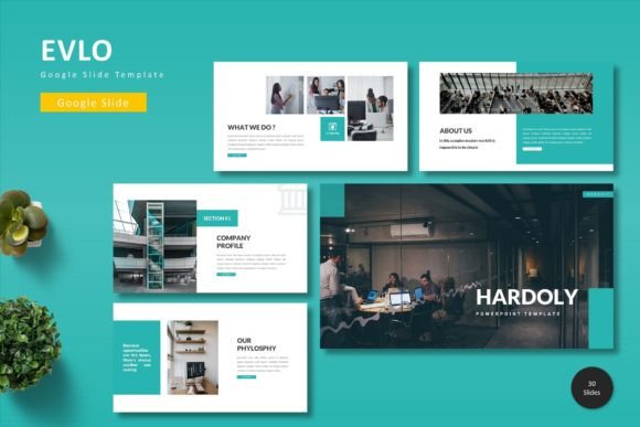 Streamline Your Slides with the Hardoly Template